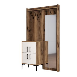 Hanah Home Berlin BC - Nogal y Blanco